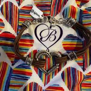 Brighton heart bracelet with tag